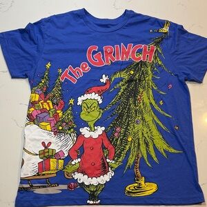 Festive Blue Grinch Women's Tee